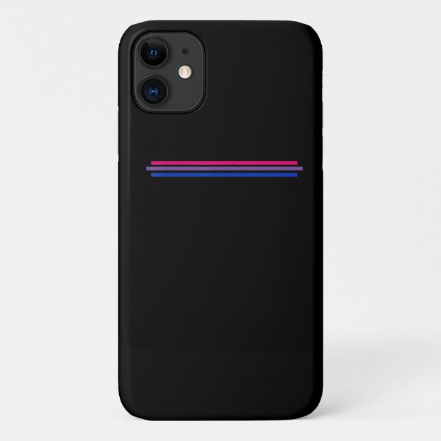 Bisexuality Flag LGBT Bisexual Pride Case-Mate iPhone Case (Back)