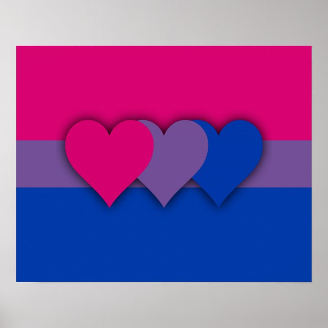 Bisexuality flag Poster (Front)