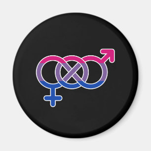 Bisexuality Gender Symbol Magnet