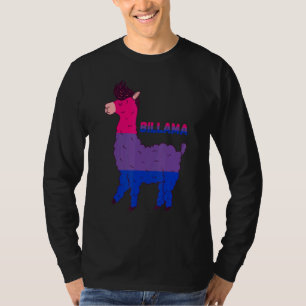 Bisexuality Llama Bisexual Flag Bi LGBTQ Bisexual T-Shirt