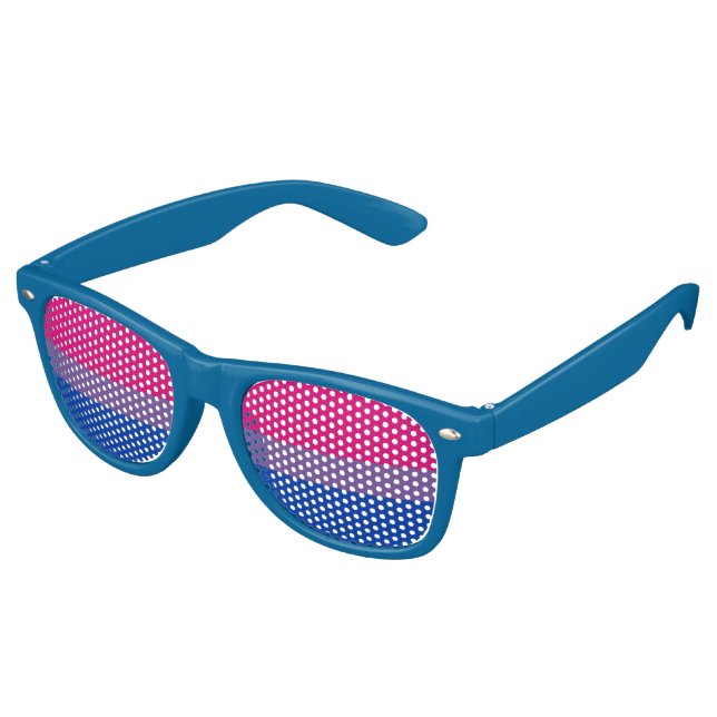 Bisexuality pride flag Party Shades (Angled)