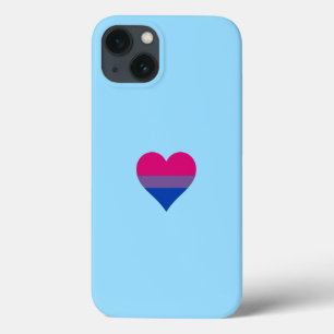 Bisexuality pride hearts  iPhone 13 case