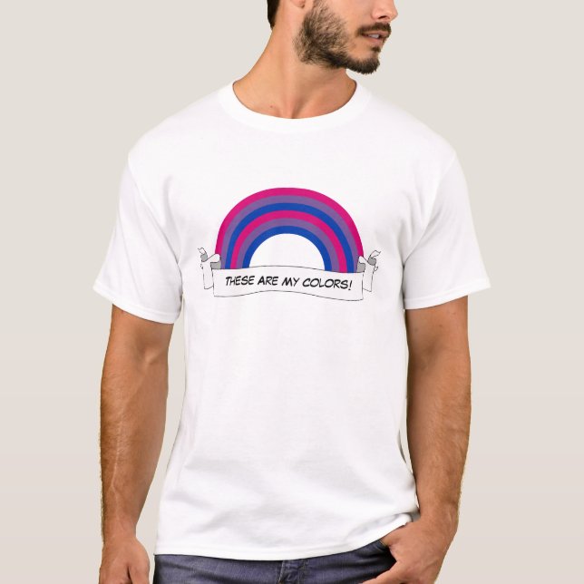 Bisexuality rainbow pride T-Shirt (Front)