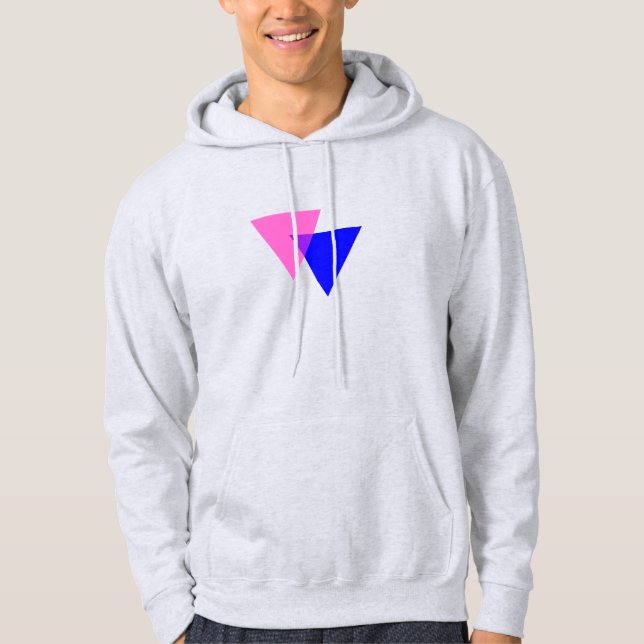 Bisexuality symbol Hoodie (Front)