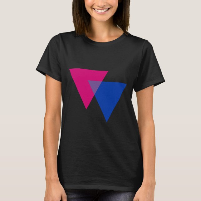 Bisexuality Symbol T-Shirt (Front)