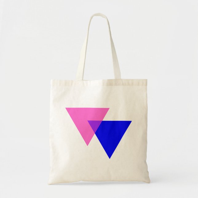 Bisexuality symbol Tote Bag (Front)
