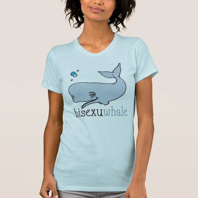 BISEXUWHALE T-Shirt (Front)