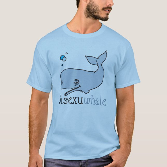 BISEXUWHALE T-Shirt (Front)