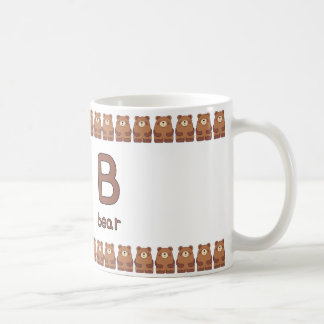 BisforBear–FunAlphabetCupDesign Coffee Mug