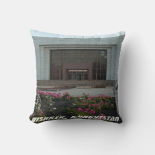Bishkek, Kyrgyzstan Historical Museum Cushion