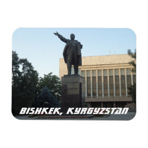 Bishkek Soviet Lenin Statue - Kyrgyzstan Magnet