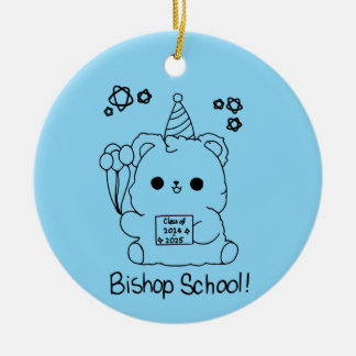 Bishop 2025 ceramic tree decoration