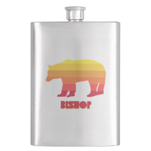 Bishop California Rainbow Bear Hip Flask