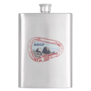 Bishop Climbing Carabiner Hip Flask