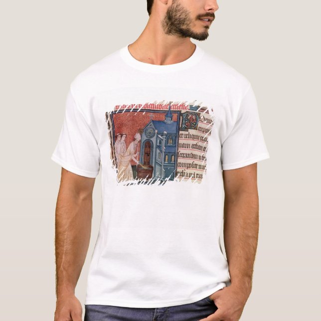 Bishop Consecrating a church T-Shirt (Front)