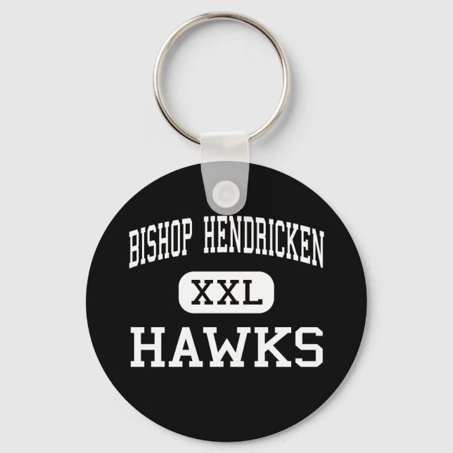 Bishop Hendricken - Hawks - High - Warwick Key Ring (Front)