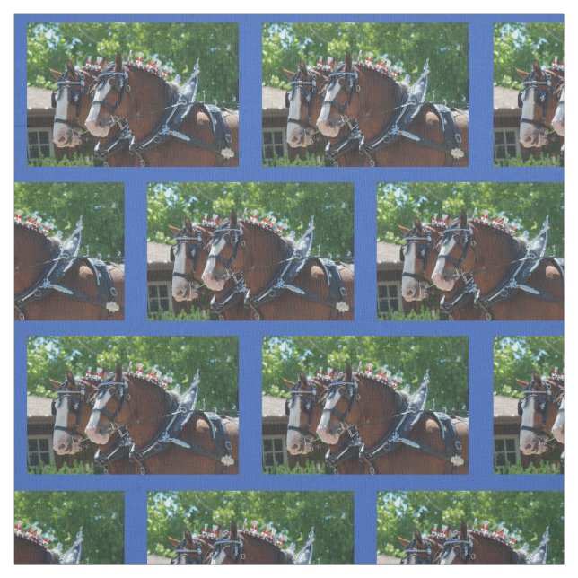 Bishop Mule Days Parade of 2018 Fabric (Swatch)