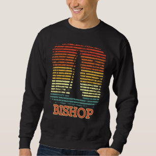 Bishop of Chess Runner Chess Figure Men Women Chil Sweatshirt