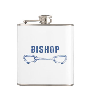 Bishop Rock Climbing Quickdraw Hip Flask