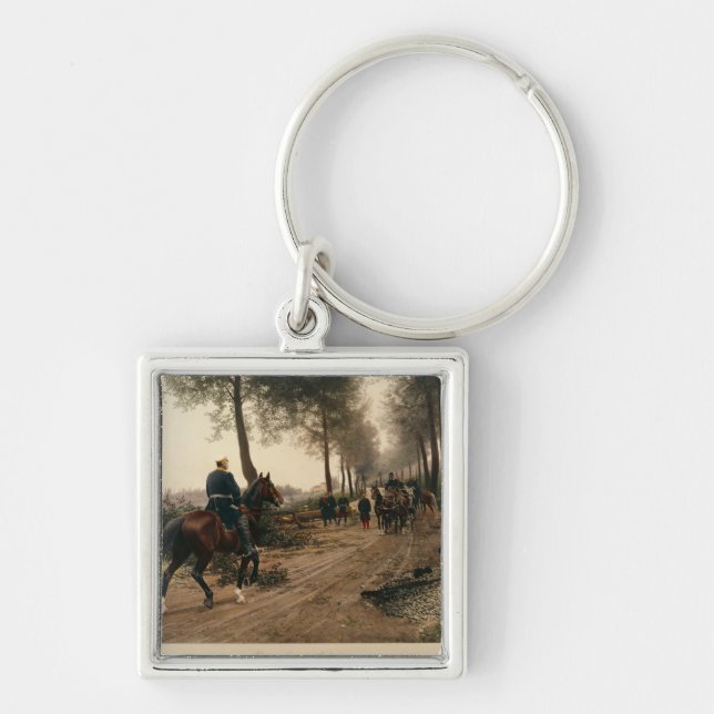 Bismarck and Napoleon Key Ring (Front)