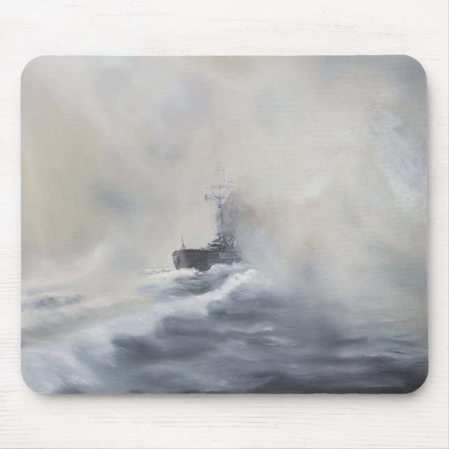 Bismarck evades her persuers May 25th 1941. 2005 Mouse Pad (Front)