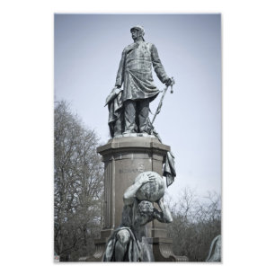 Bismarck Memorial in Berlin Photo Print