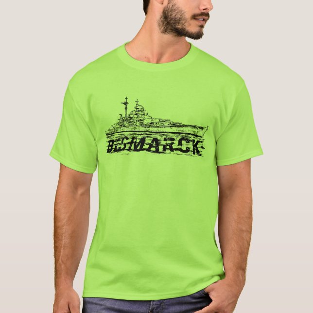 Bismarck Men's Basic T-Shirt (Front)