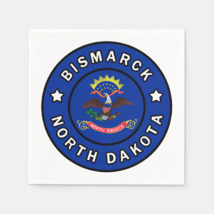 Bismarck North Dakota Napkin