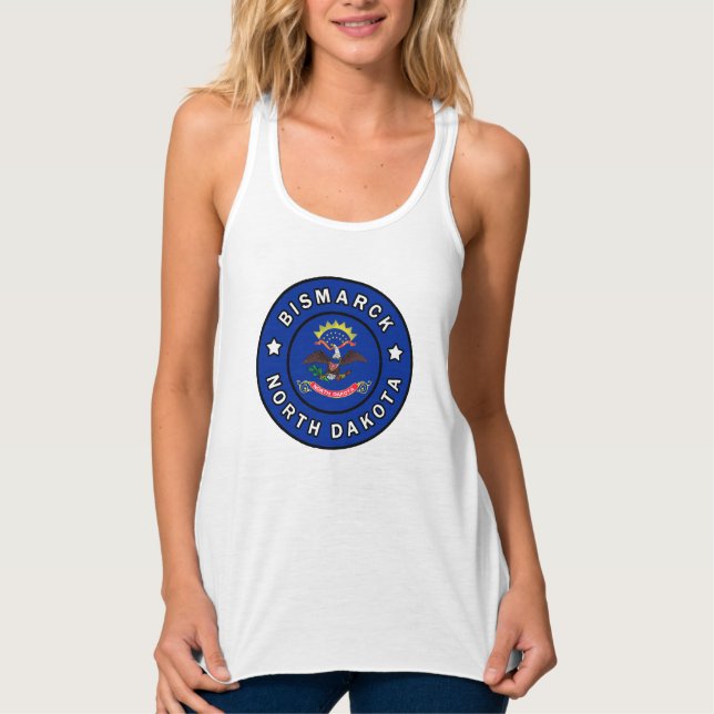 Bismarck North Dakota Singlet (Front)