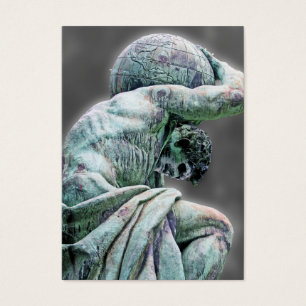 Bismarck Statue, Berlin, Greek God Atlas, Grey Bac