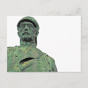 Bismarck Statue, Berlin,Head, White Back(bs2pst) Postcard