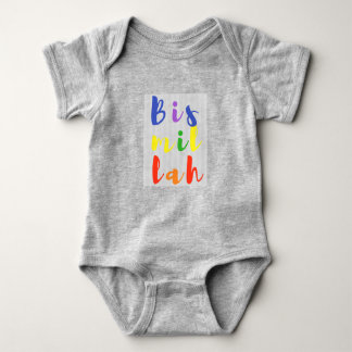 Bismillah Baby Wear Baby Bodysuit