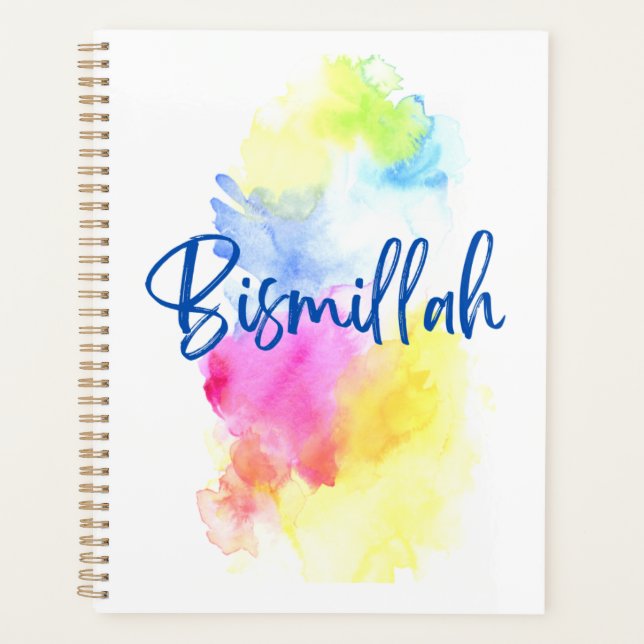 Bismillah Weekly/Monthly Planner (Front)