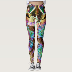 Bismuth City aerial view Leggings