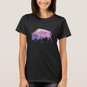 Bison Animal Wildlife American Bison T-Shirt