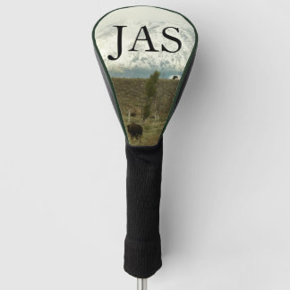 Bison at Grand Teton National Park Photography Golf Head Cover