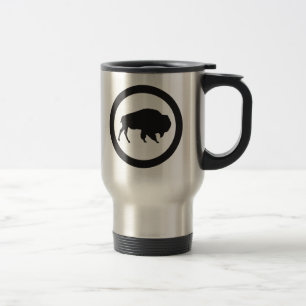 Bison Bay 15 oz Stainless Steel  Travel Mug