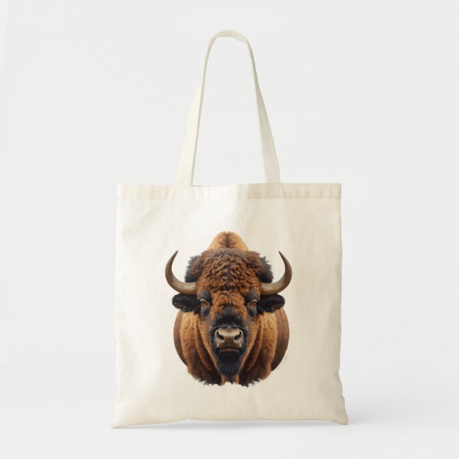 Bison / Buffalo Tote Bag (Front)