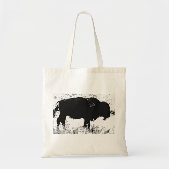 Bison - Buffalo Tote Bag (Front)