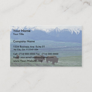 Bison Business Card