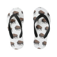 Bison cartoon illustration