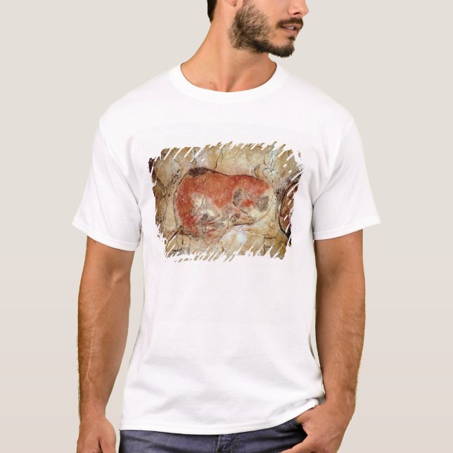 Bison from the Altamira Caves T-Shirt (Front)