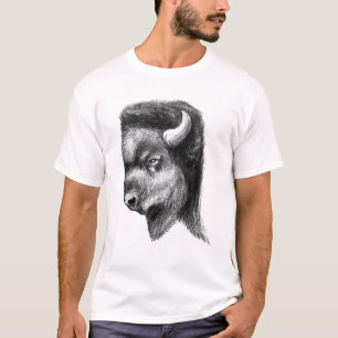 Bison Head T-Shirt
