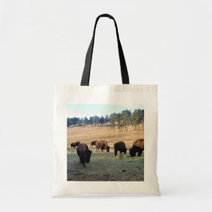 Bison in Colorado Tote Bag