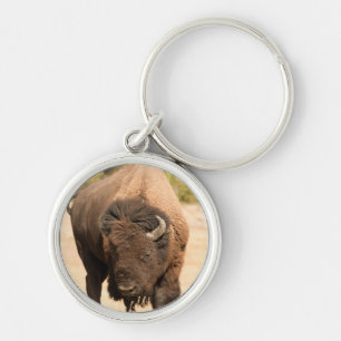 Bison Key Ring