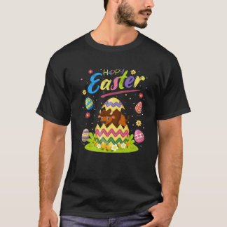 Bison Lover Funny Easter Egg Bison Happy Easter T-Shirt