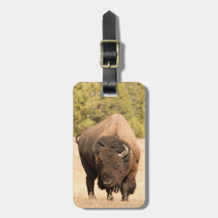 Bison Luggage Tag