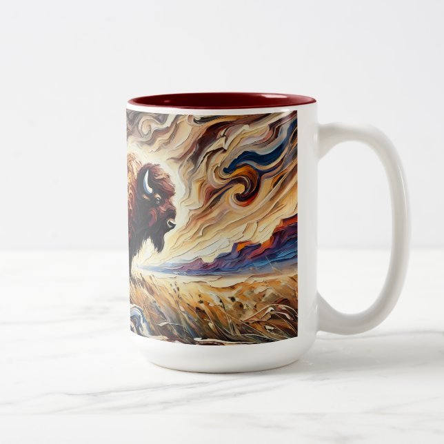 Bison Mug (Right)