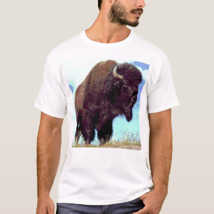 Bison Pop Art T-Shirt