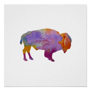 Bison Poster
